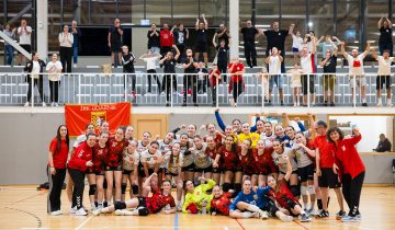 The Women’s Handball Club Udarnik Kurilovec achieved outstanding success at the Croatian Championship finals in the U-15 category